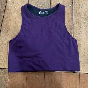 Plum ZYIA crop top